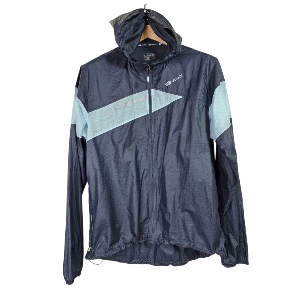 Sugoi Nylon lightweight zipup hoodie